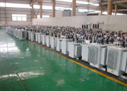 太原油浸式变压器成品车间